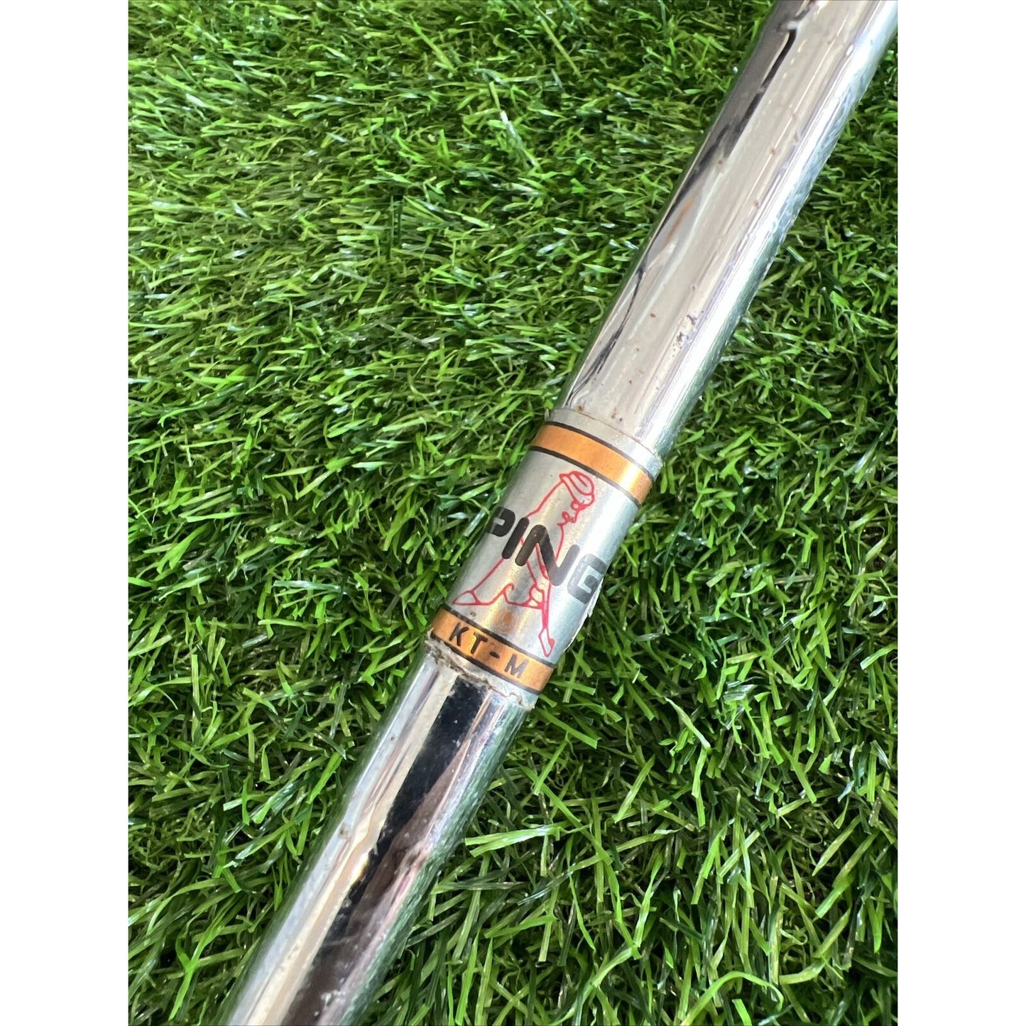 Ping Zing Blue Dot Single 4 Iron Right Handed KT-M Stiff Flex Steel Shaft (I125)
