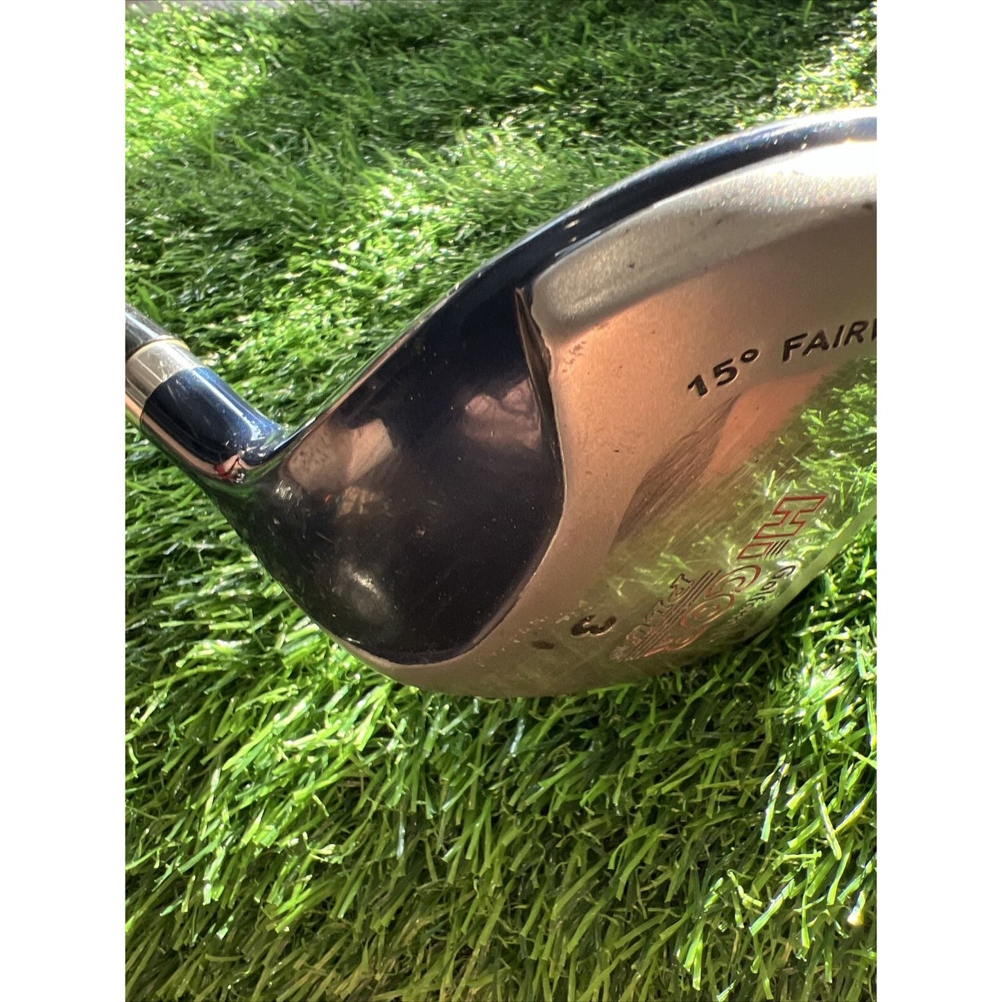 GOLFSMITH HI COR PLUS Forged Face 3 FAIRWAY WOOD 15* RH Stiff Flex (FW119)