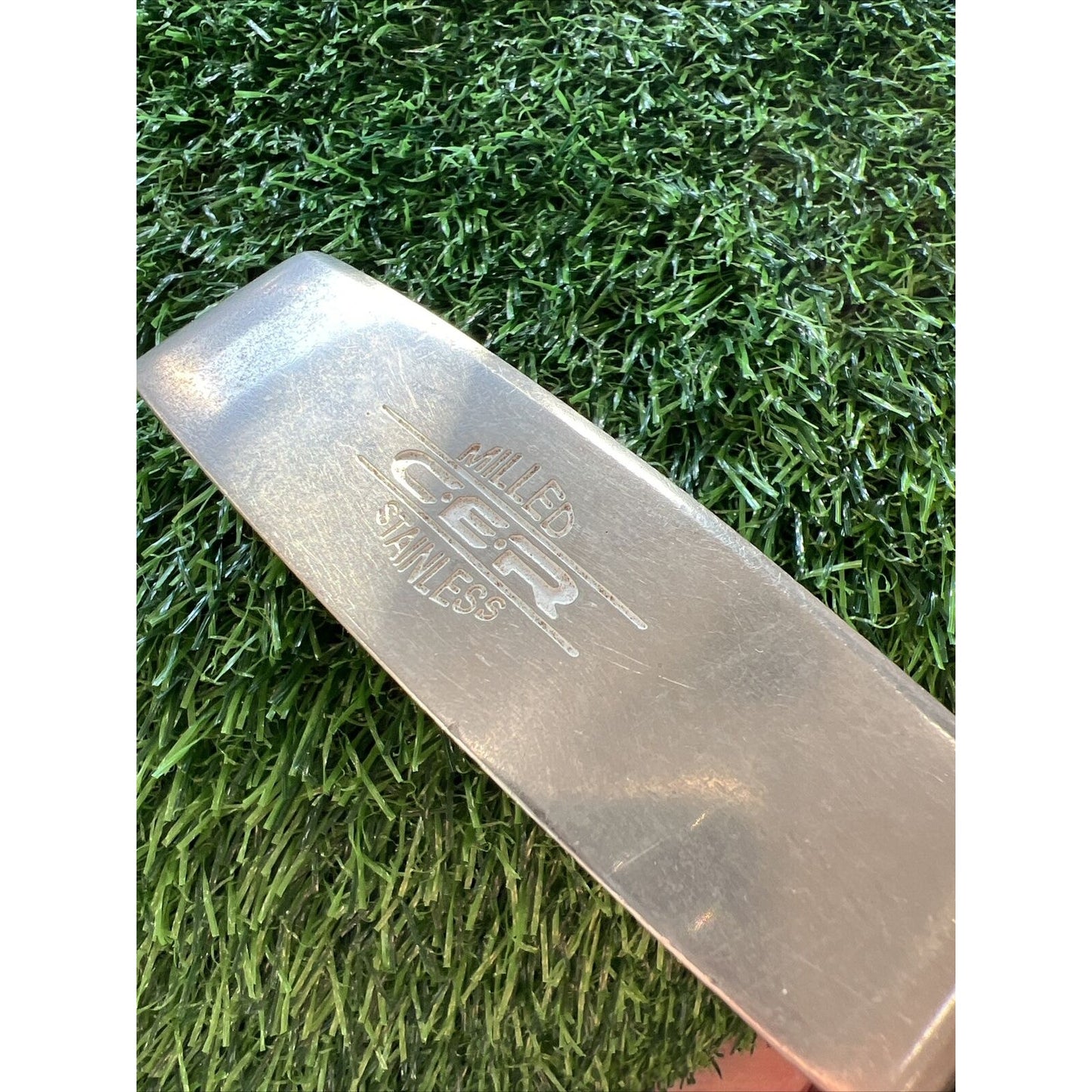 CER CP03 Milled Stainless 35 Putter - RH- No Grip. Awesome Putter (P241)