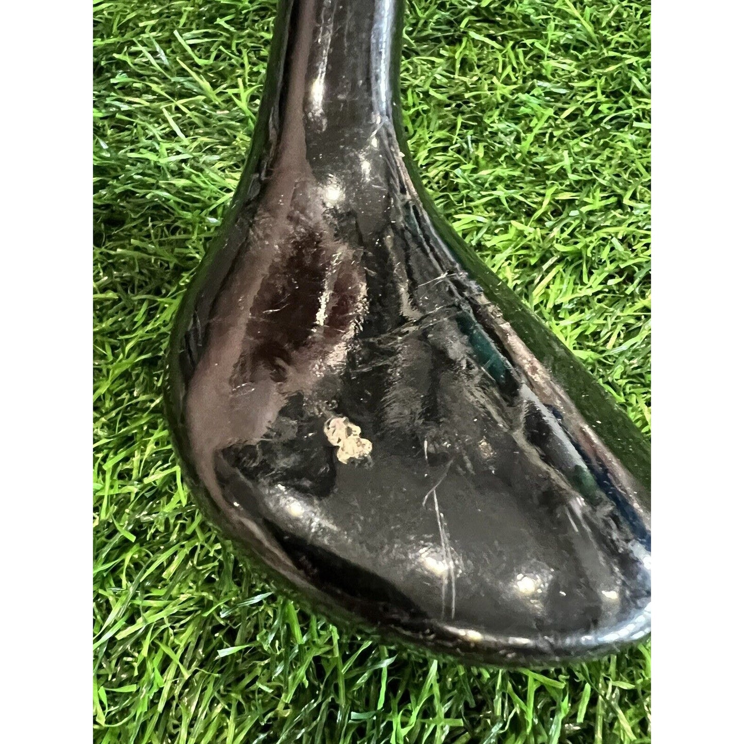Spalding Executive 5 Wood Steel Shaft Original Grip Worn NECKS TIGHT (fw146)