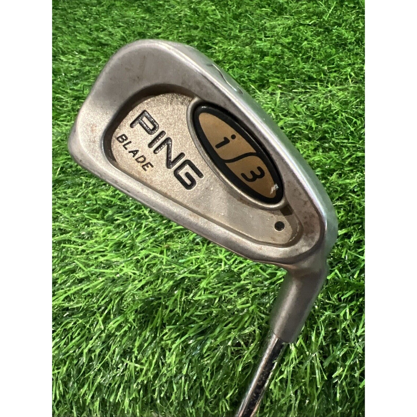 Ping I3 Blade Single #2 Iron Black Dot JZ Cushin Stiff Steel Shaft RH (i236)