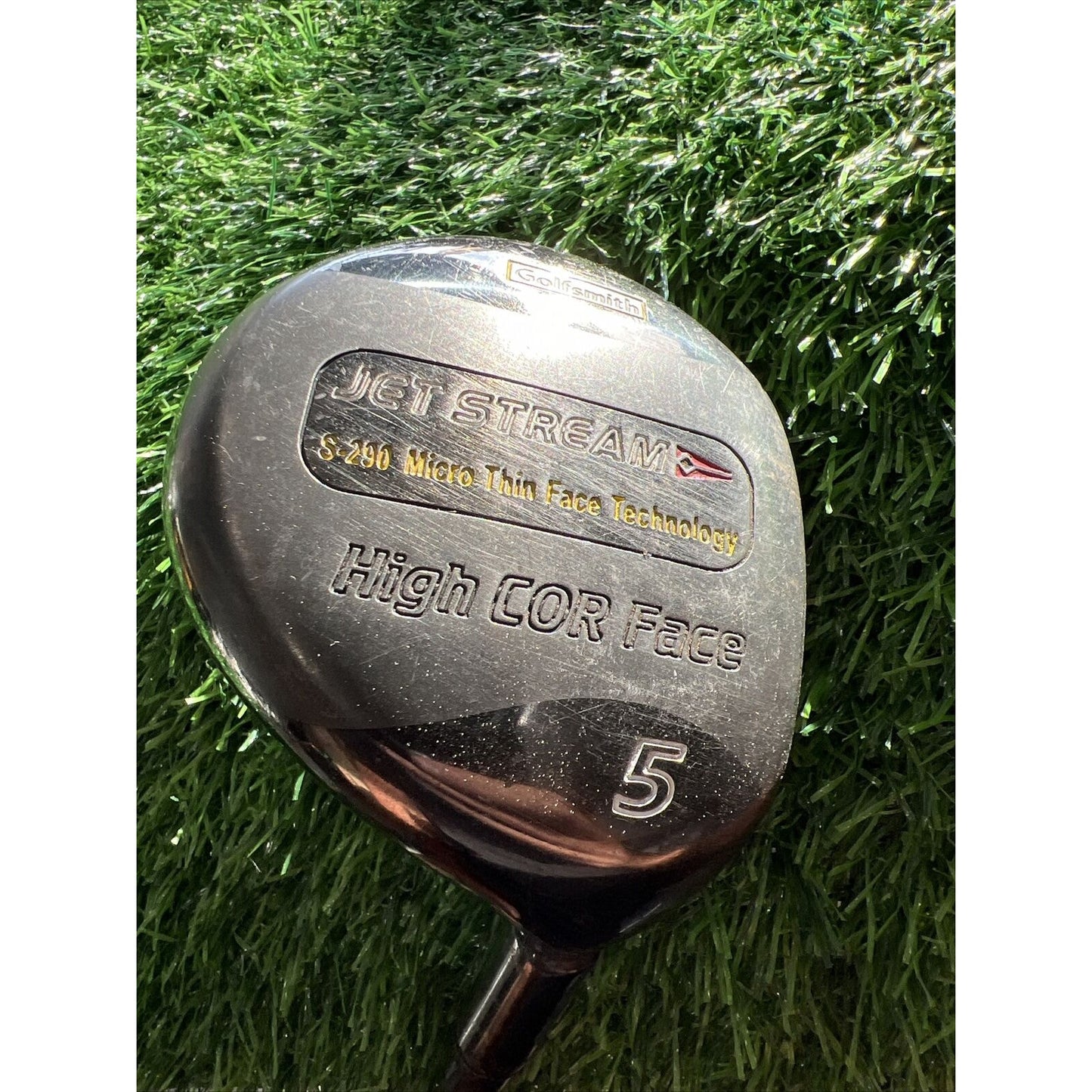 Golfsmith Jet Stream High COR 5 Wood Grafalloy Graphite Shaft Stiff (fw118)