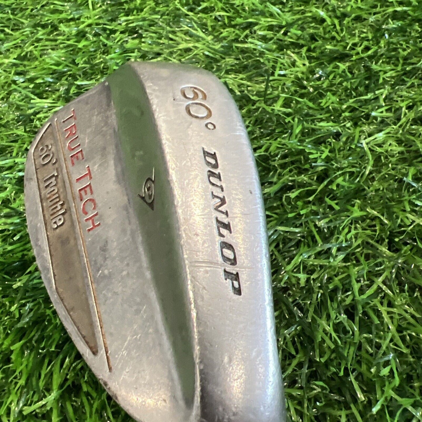 DUNLOP 60 DEG TRUE TECH TROUBLE WEDGE GOLF CLUB (w246) Needs Grip