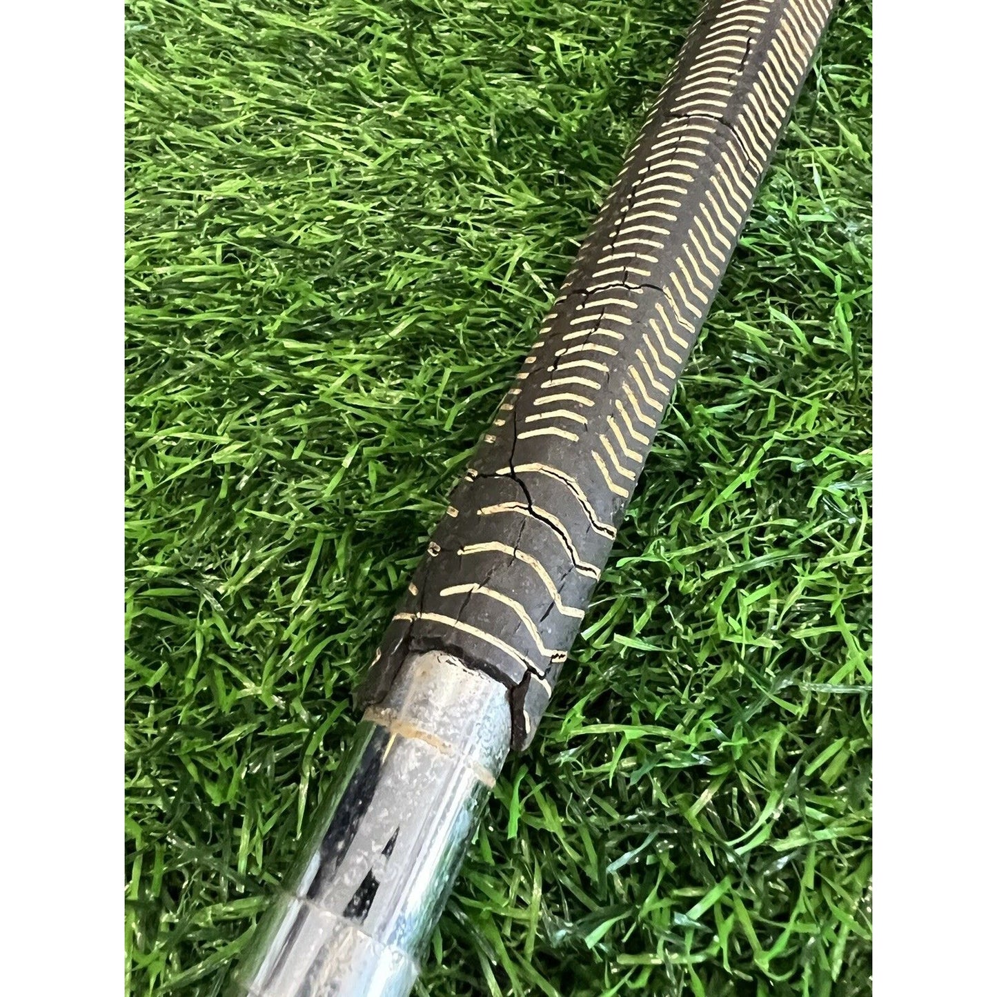 Spalding Executive 5 Wood Steel Shaft Original Grip Worn NECKS TIGHT (fw146)