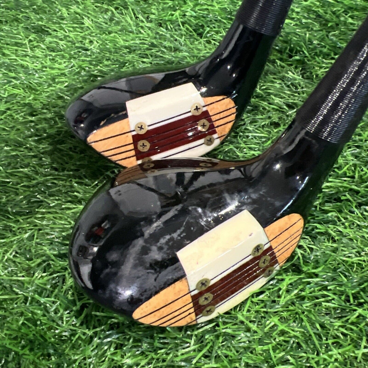 TourMatic Dynapro Persimmon Wood Set 3 & 5 Woods Steel Regular Flex FW184