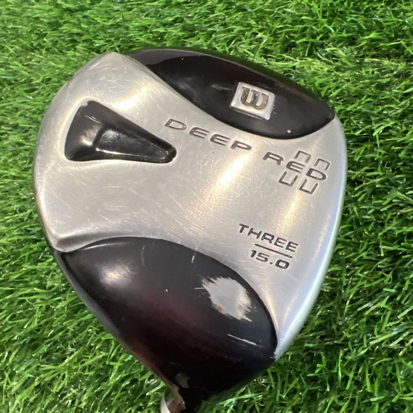 Wilson Deep Red 3 Fairway Wood 15* RH Steel Shaft Stiff Flex 43” (FW130)