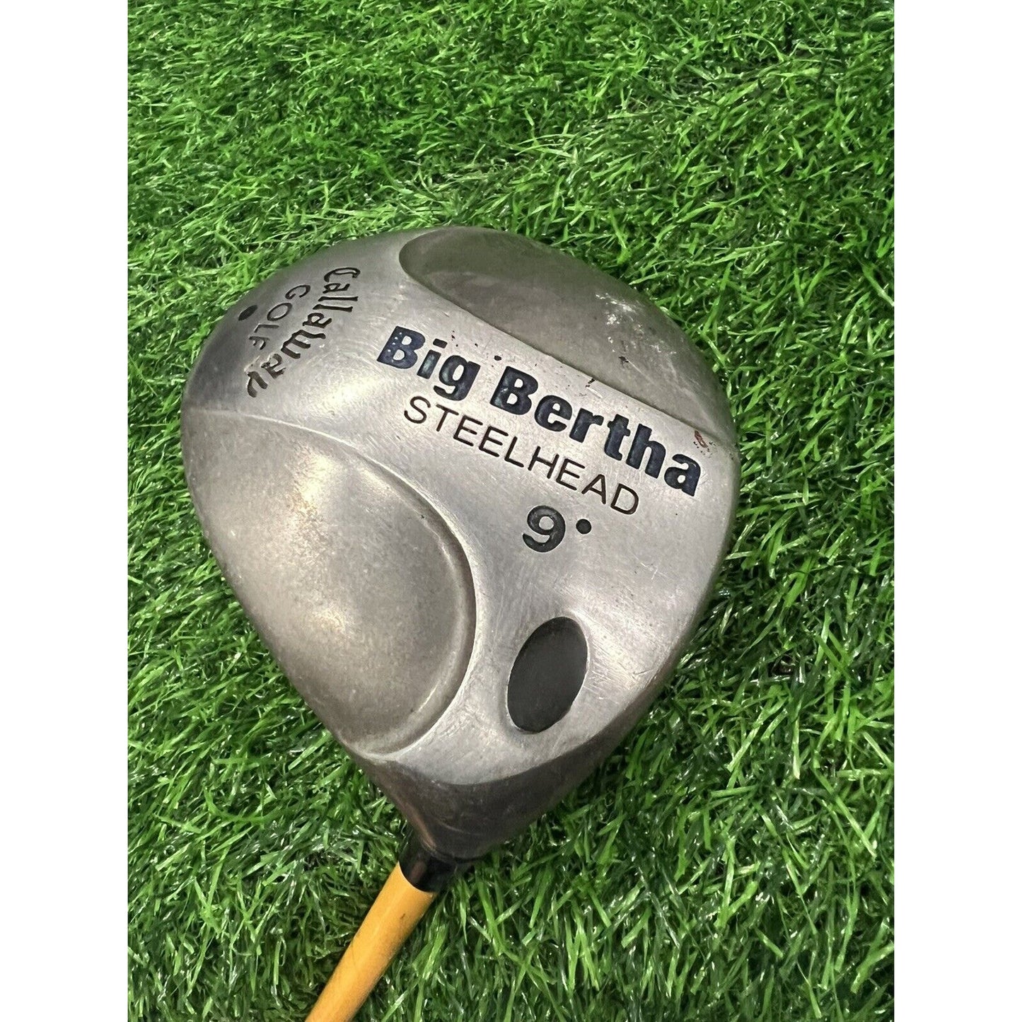 Callaway Big Bertha Steelhead 9* Driver Proforce Gold Regular Flex Shaft D131-SS