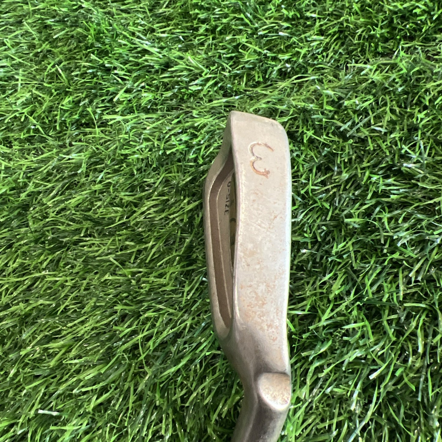 Ping i3 O-Size White Dot Single 3 Iron Factory Cushin JZ Steel Stiff I351