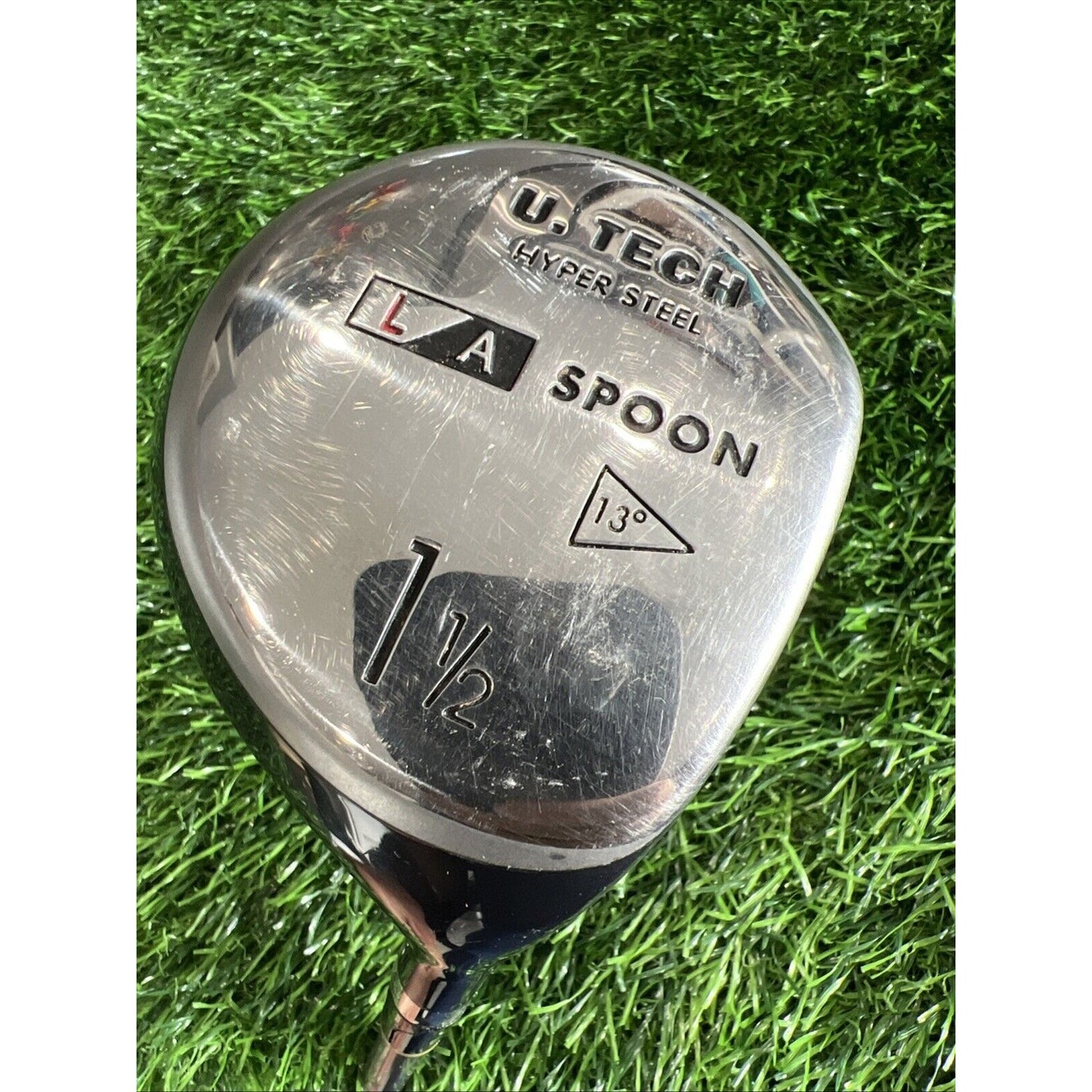 U. tech 1 1/2 13 Degree Golf Fairway Spoon Wood (FW159-SS)