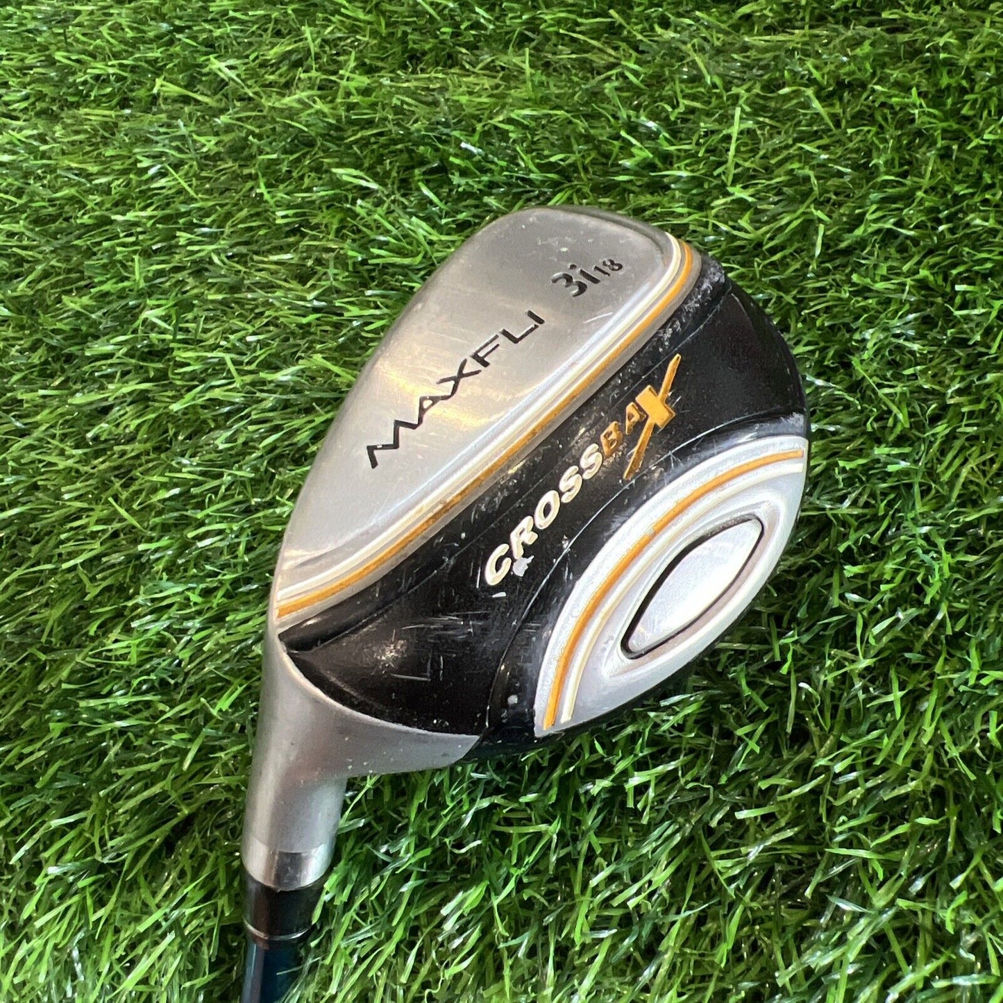 Maxfli Crossbax Left Handed 3 Hybrid 18 - 40.5” Stiff Aldila Graphite (H144)