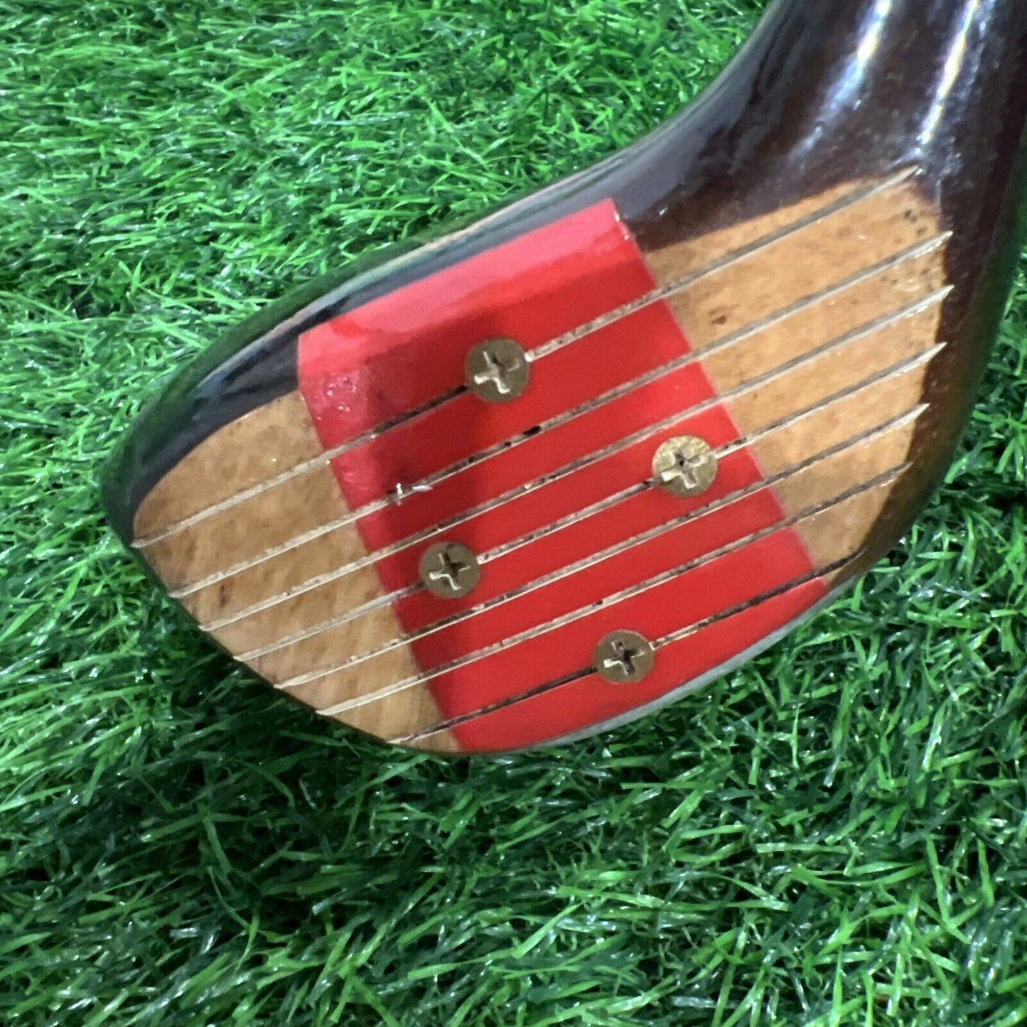 Tony Penna Wood Driver 1 Mod 12 Oil Hardened PersimmonGolf Club Great Shape D150