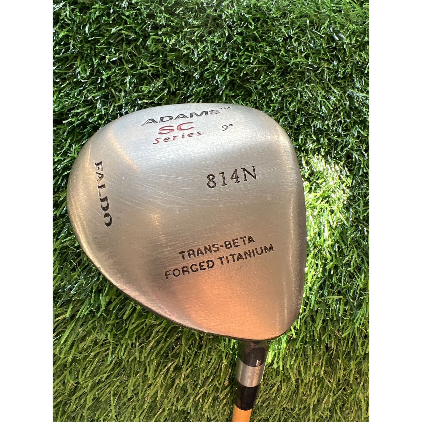 Adams Golf SC Series 814N FC Faldo 9* Driver Forged RightH Stiff Flex 45" (D106)