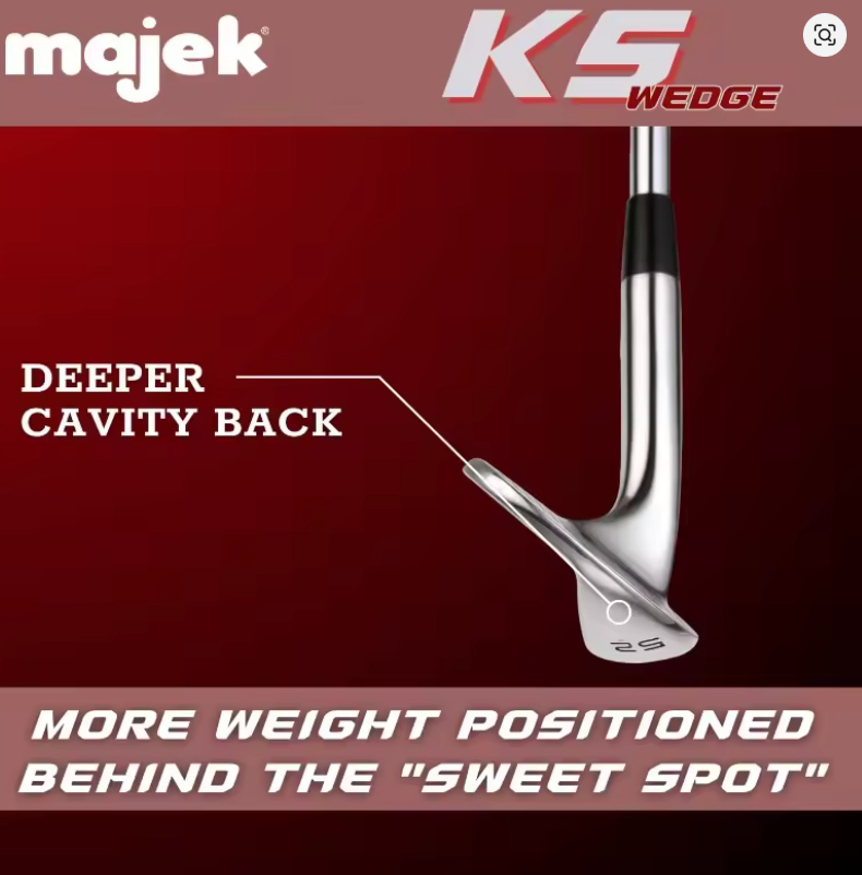 Majek Golf Wedge Set 52,56,60 Steel Shaft