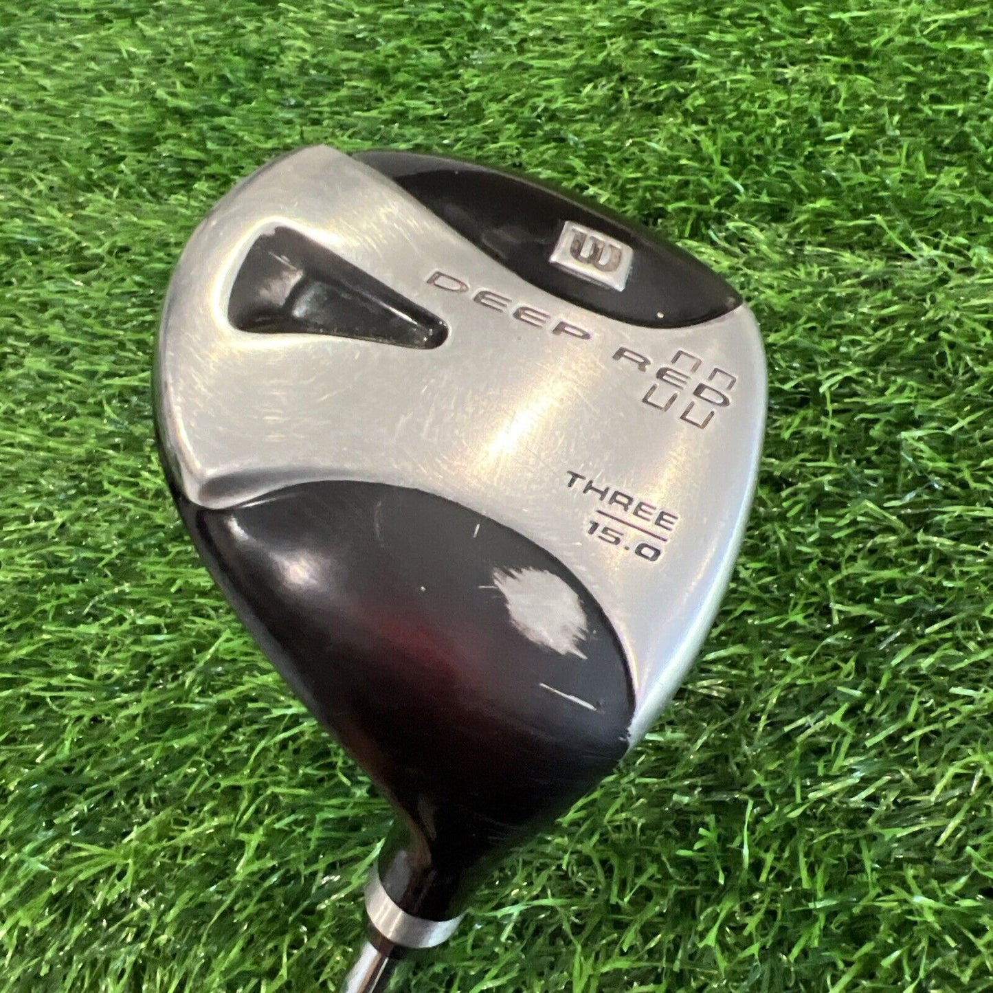 Wilson Deep Red 3 Fairway Wood 15* RH Steel Shaft Stiff Flex 43” (FW130)