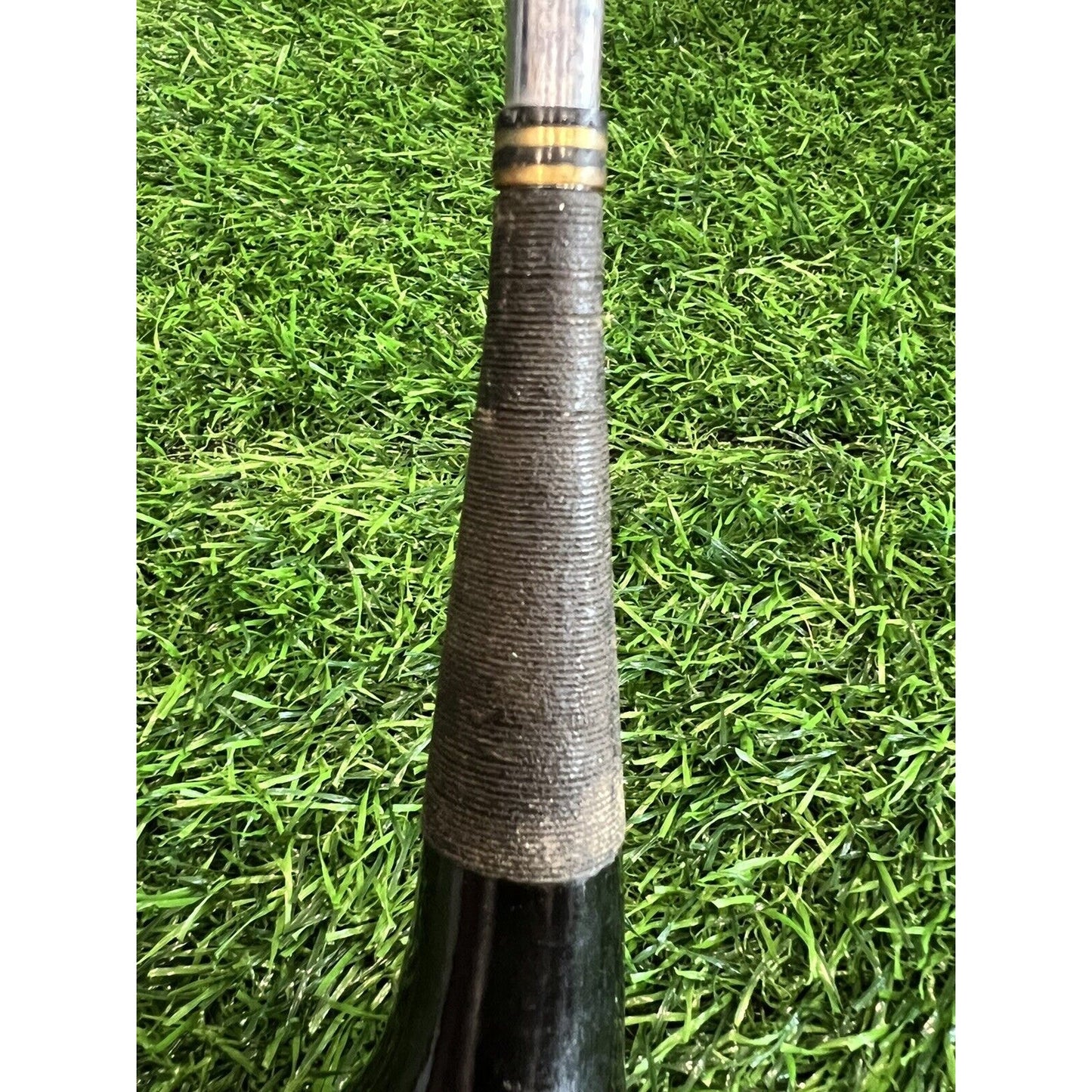 Spalding Executive 5 Wood Steel Shaft Original Grip Worn NECKS TIGHT (fw146)