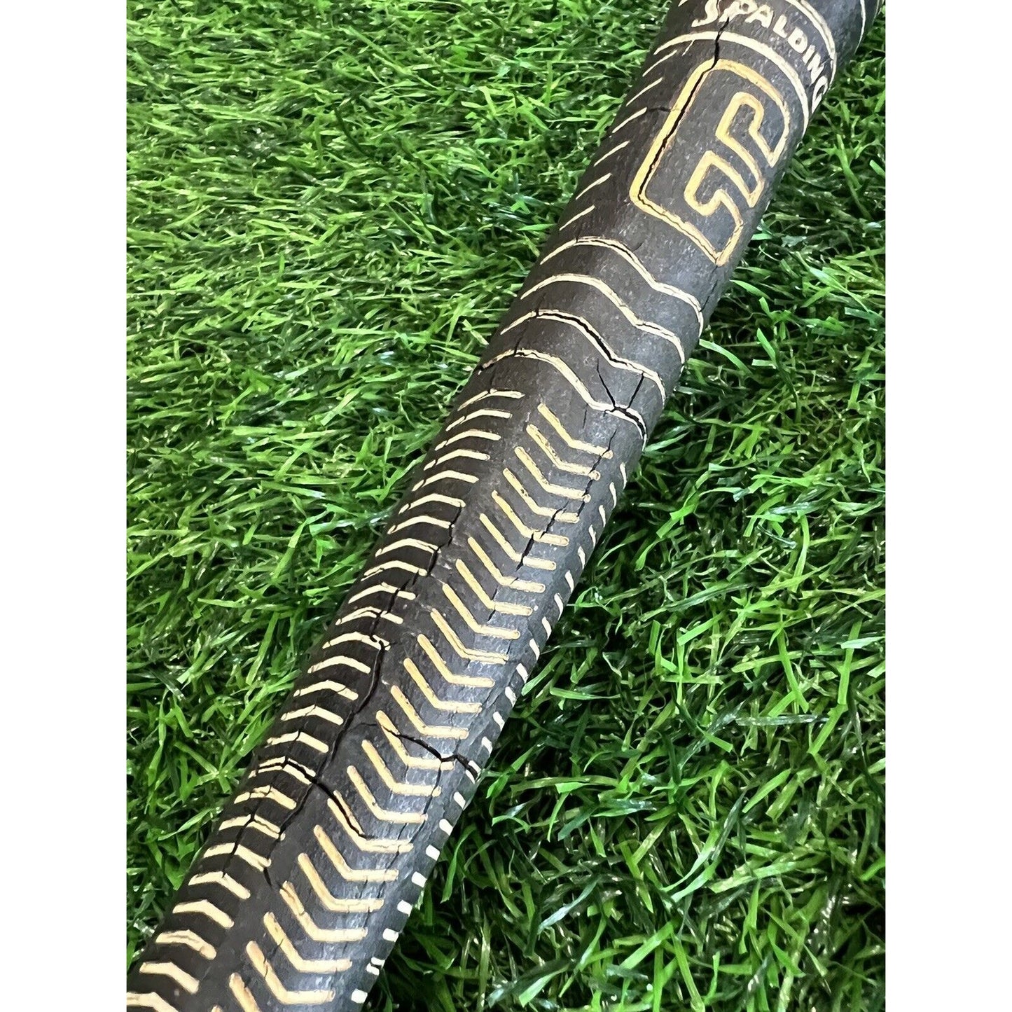 Spalding Executive 5 Wood Steel Shaft Original Grip Worn NECKS TIGHT (fw146)