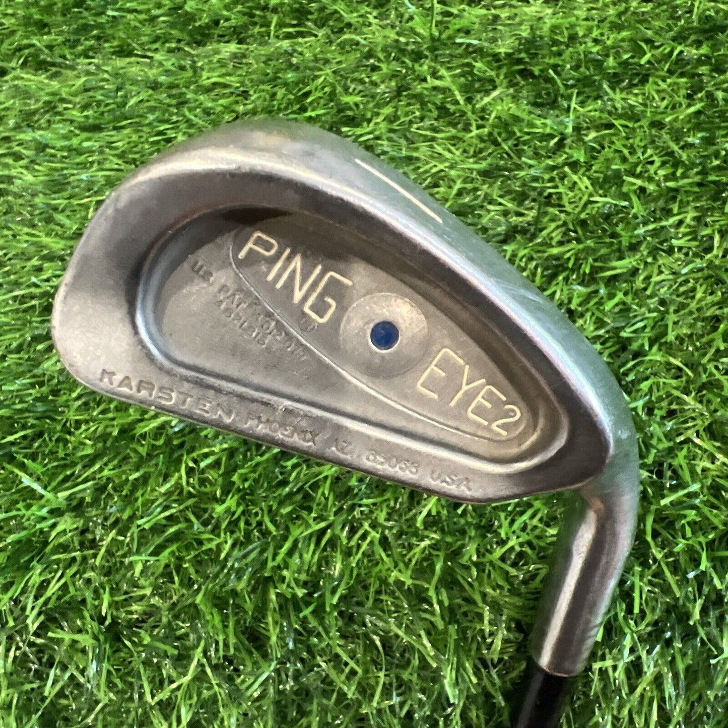 Ping EYE 2 1-Iron Blue Dot w/ Custom Fenwick Graphite Stiff Shaft (I108) 🔥🔥