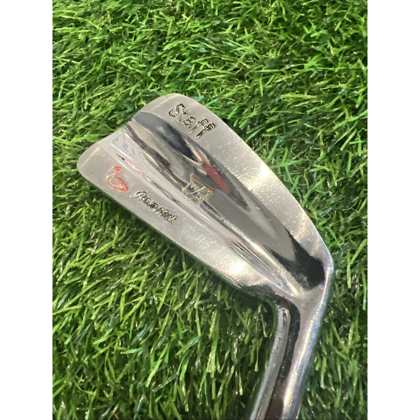 Rare π₯ Wilson Staff Goose Neck 2 Iron Driving Iron Mens RH Steel Shiny (i288)