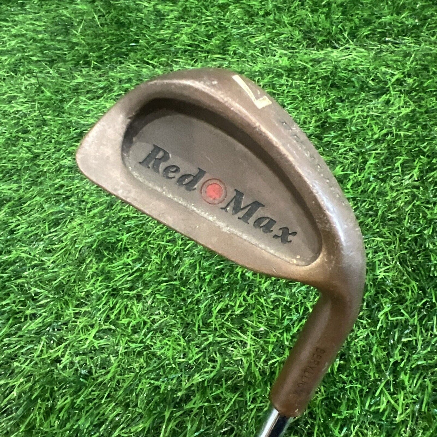 Rare VTG Dunlop Red Max 7 IRON BECU Berrylium Copper STIFF shaft (i172) 🔥