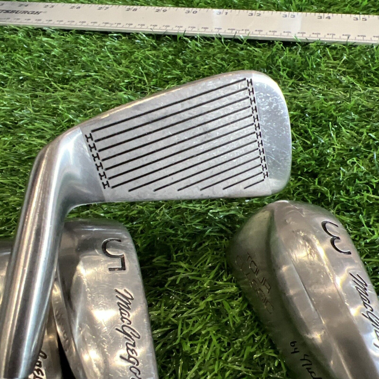 MACGREGOR TOUR CLASSIC BY NICKLAUS IRONS 3-9, PW - MAC MULTISTEP STEEL - S Flex