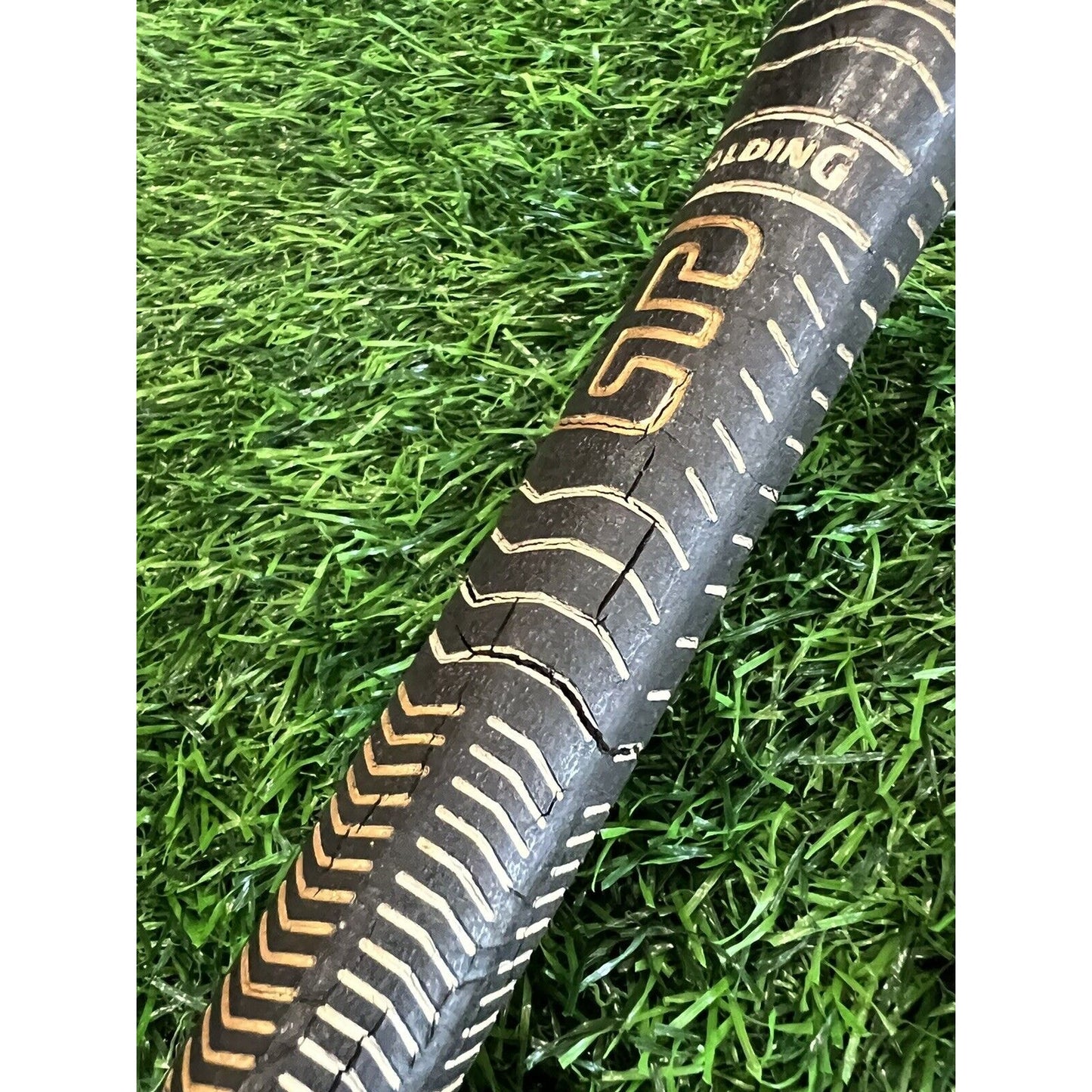 Spalding Executive 5 Wood Steel Shaft Original Grip Worn NECKS TIGHT (fw146)