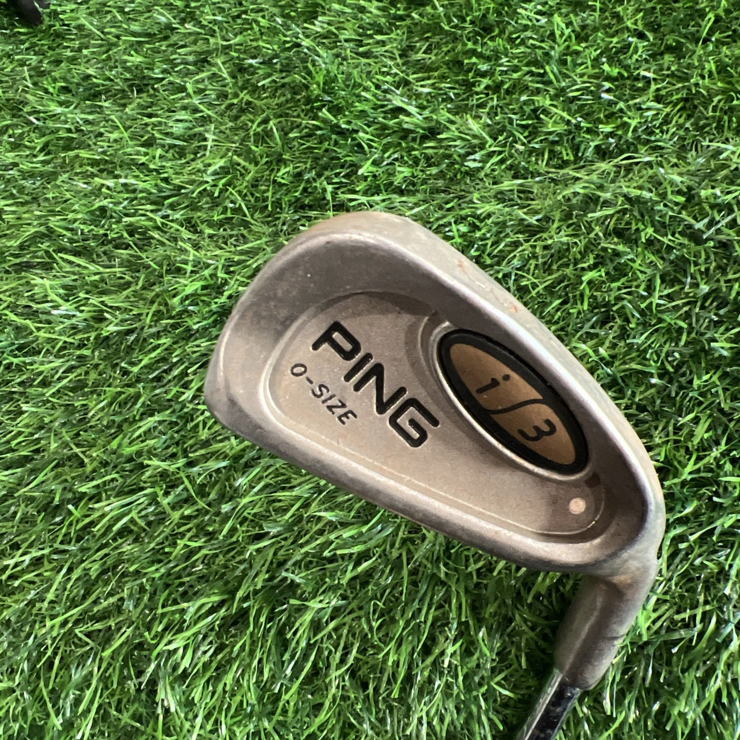 Ping i3 O-Size White Dot Single 3 Iron Factory Cushin JZ Steel Stiff I351