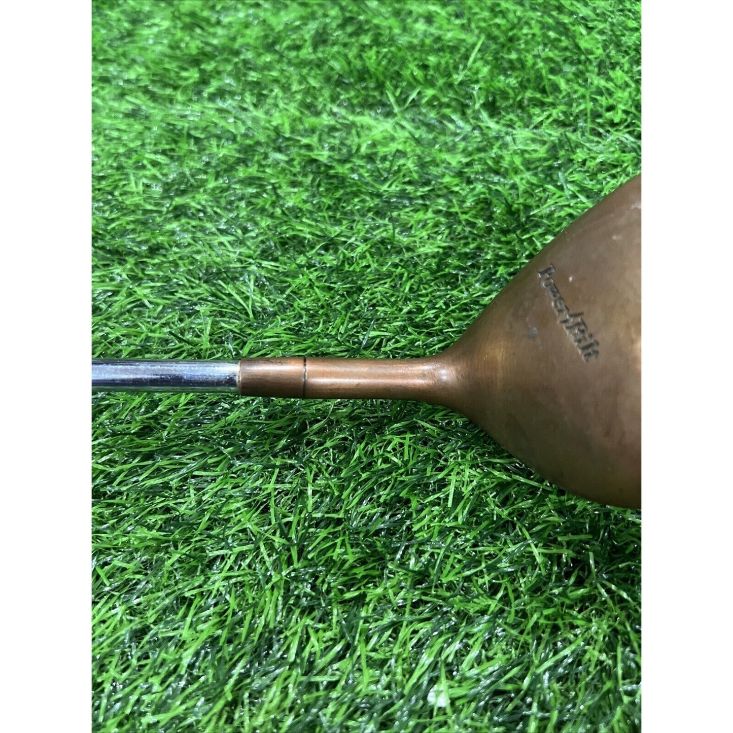 Power Bilt Berrillium Copper BeCu 9.5 Loft Driver Very Rare RH Stiff (d119)