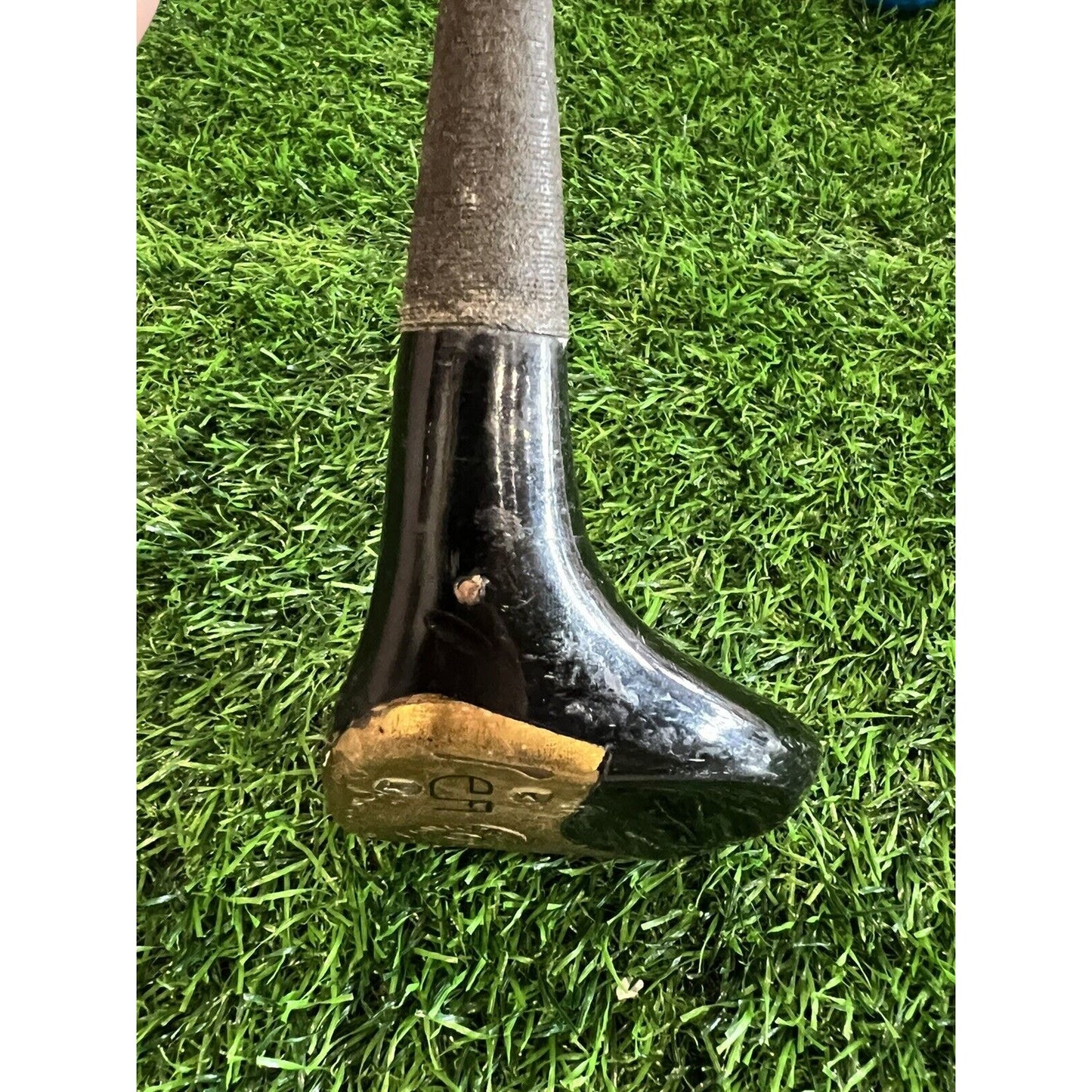 Spalding Executive 5 Wood Steel Shaft Original Grip Worn NECKS TIGHT (fw146)