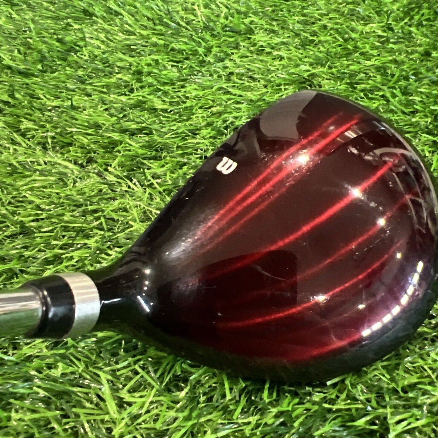 Wilson Deep Red 3 Fairway Wood 15* RH Steel Shaft Stiff Flex 43” (FW130)
