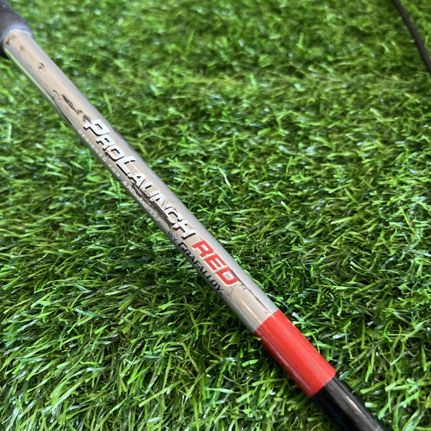 Mint Cond Adams IDEA a3 Hybrid 7 Grafalloy ProLaunch Red R-Flex Graphite (I138)