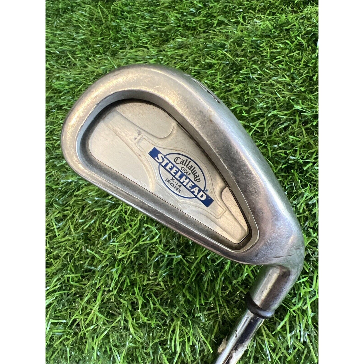 (RH) Iron Callaway Steelhead X-14 Single #6 Iron Steel Constant Weight (i230)