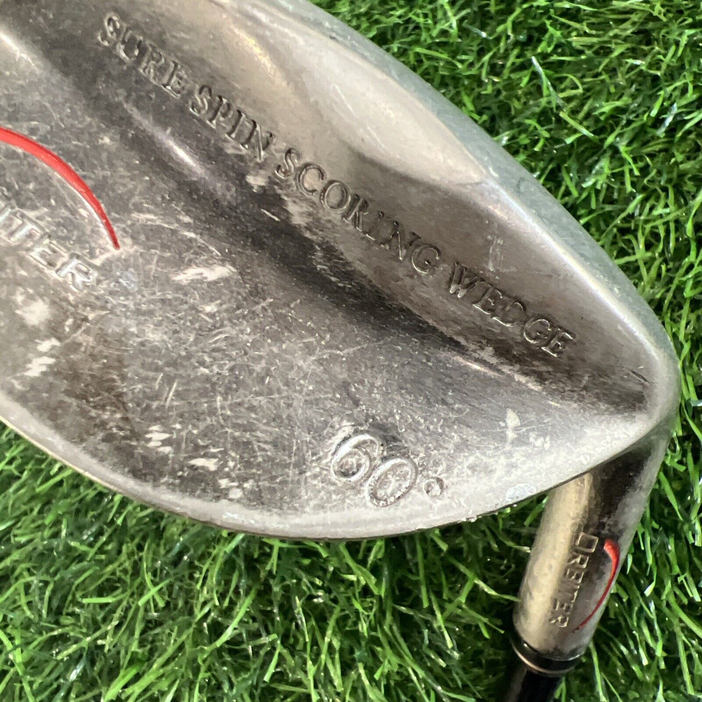 Orbiter Sure Spin Scoring Lob Wedge 60º RH Regular Flex Graphite Shaft W389