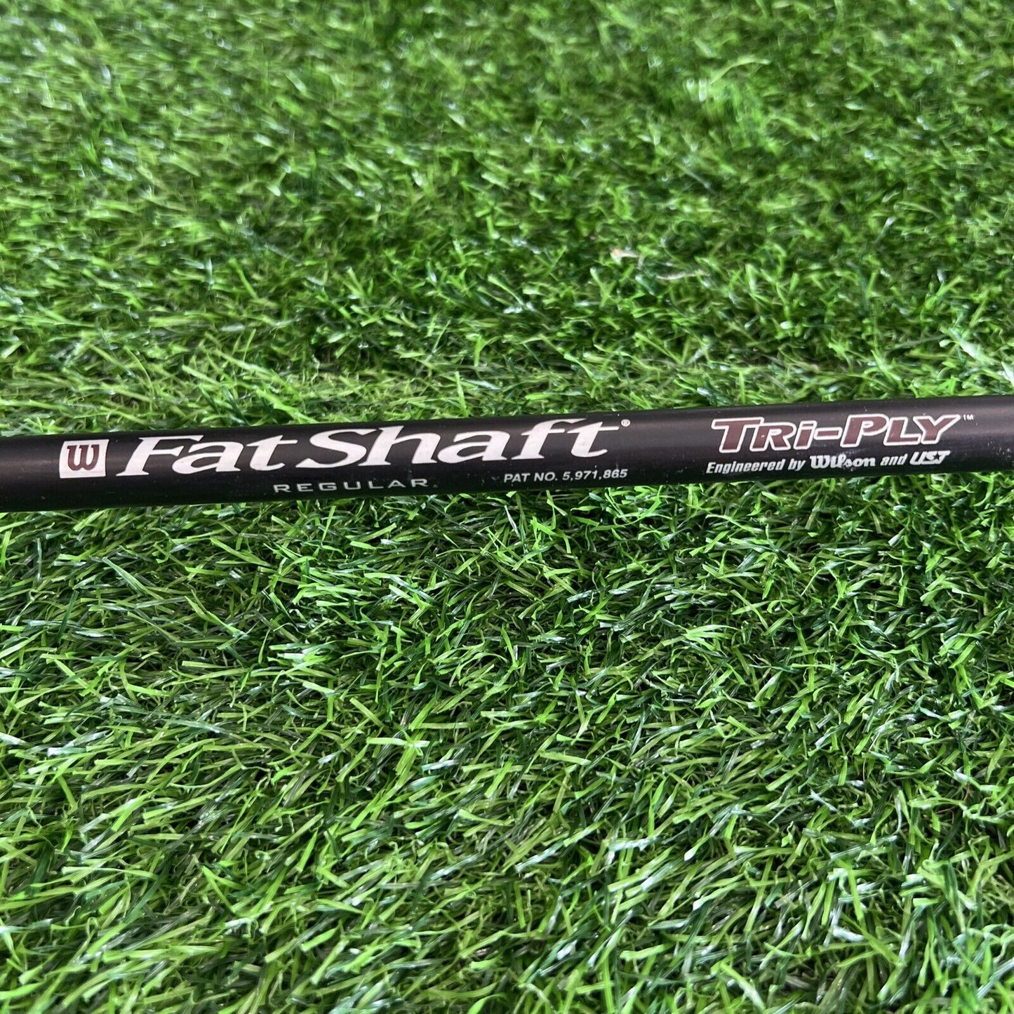 Wilson Deep Red 8 Iron Regular Flex FatShaft RH Tri-ply Regular Fluid Feel -i161