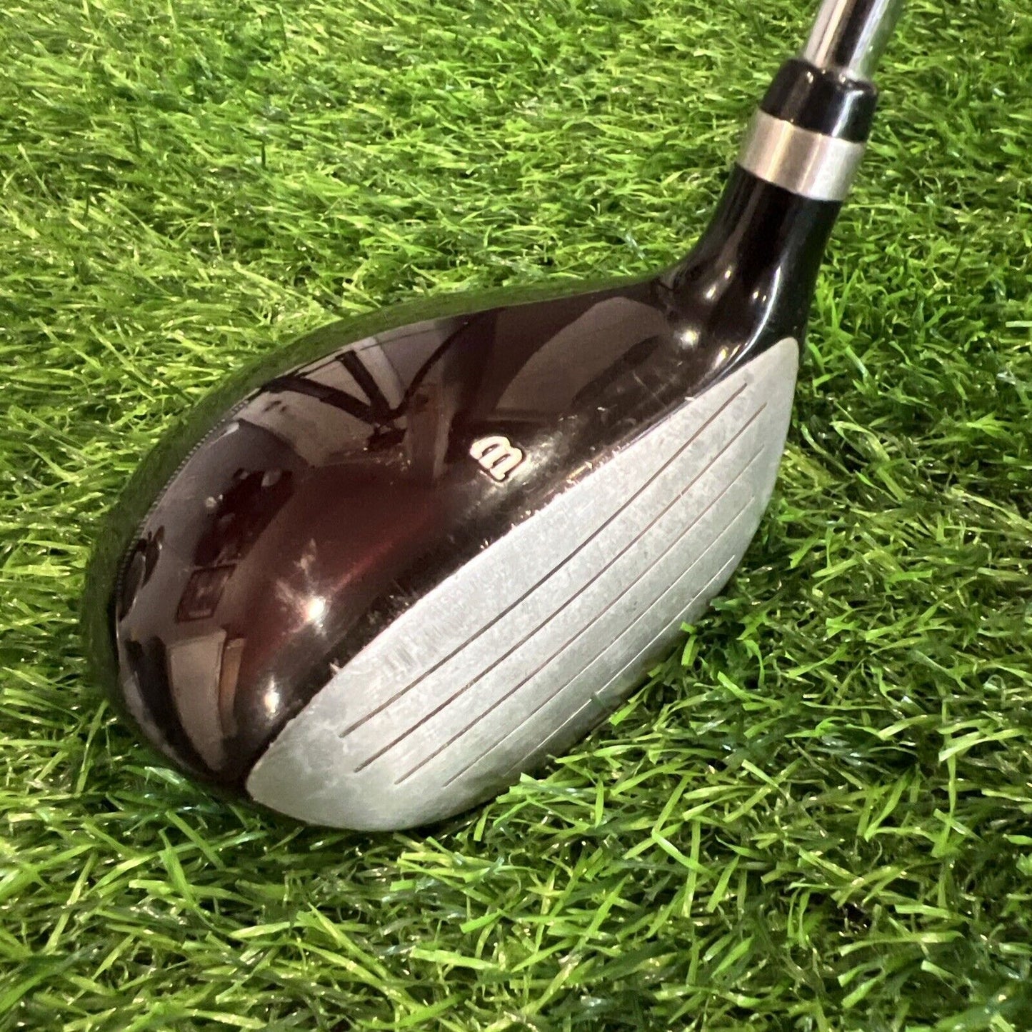 Wilson Deep Red 3 Fairway Wood 15* RH Steel Shaft Stiff Flex 43” (FW130)