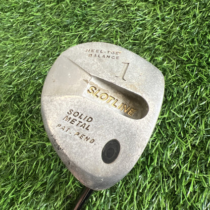 45 in SLOTLINE HEEL TOE BALANCED METAL DRIVER GOLF CLUB 2.5 TOUR SHAFT D168