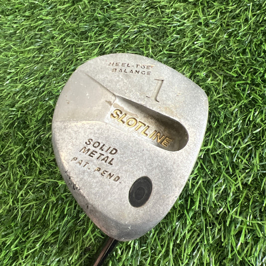 45 in SLOTLINE HEEL TOE BALANCED METAL DRIVER GOLF CLUB 2.5 TOUR SHAFT D168