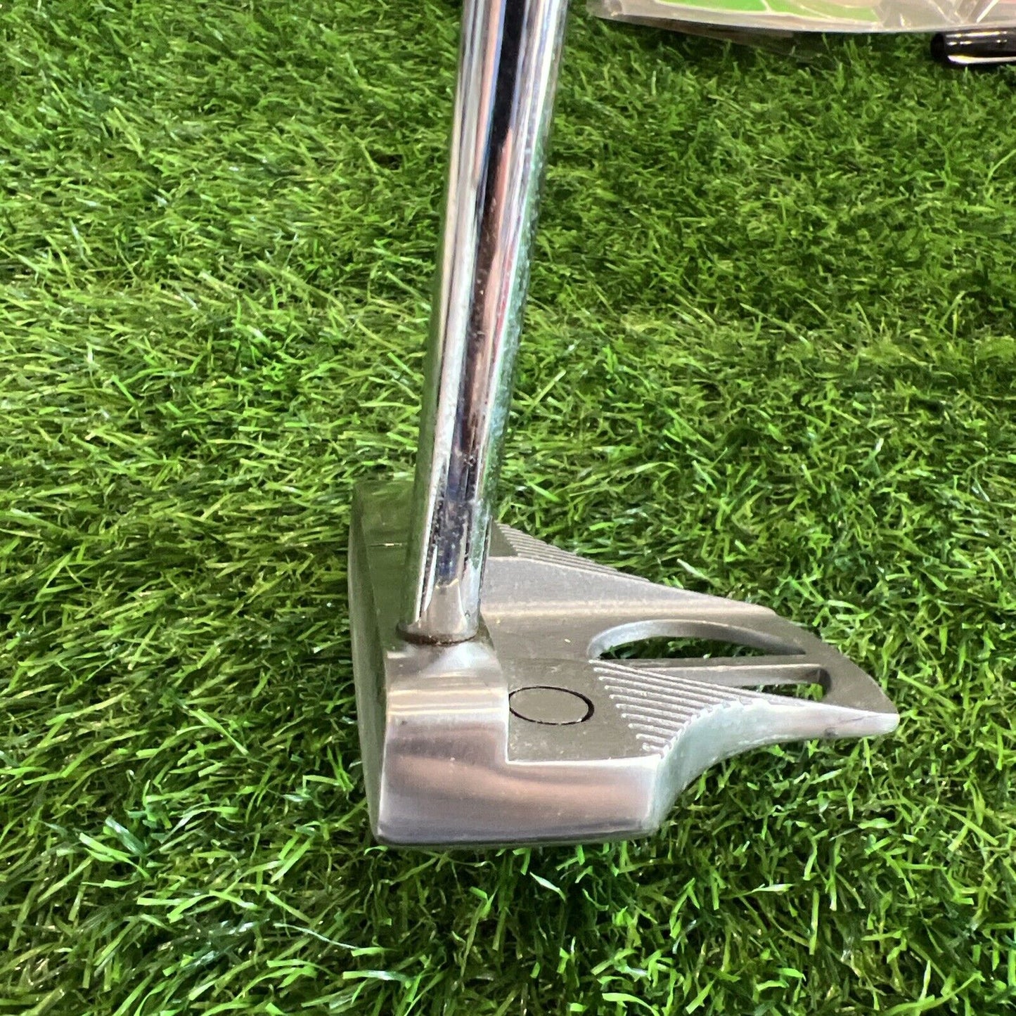 In-A-Zone Hefty Mallet Putter / RH / Steel ~36" / Needs Grip / (P261)