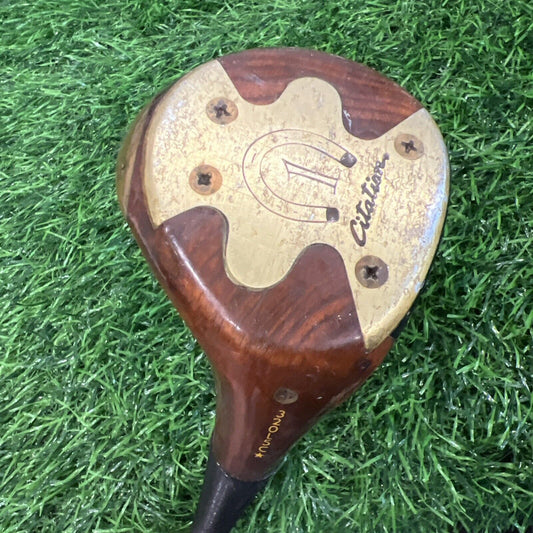 Powerbilt Citation 1 Wood Genuine Persimmon Wood Right Hand 🔥 D147