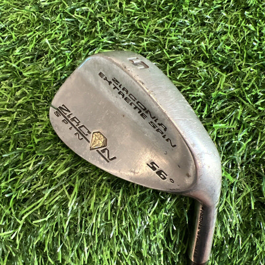 RH Knight Golf Zirconia Extreme Spin 56° Lob Wedge Regular Flex Steel Shaft W422