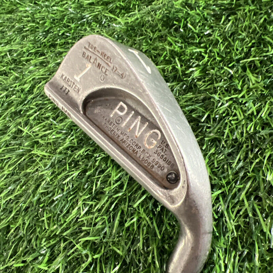 Ping Karsten III Single Black Dot Single 1 Iron Karsten Steel Shaft I280
