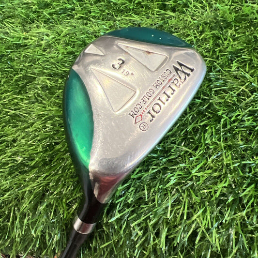 Warrior Golf 3 Hybrid 19* RH Tour 3.1 FIRM Graphite Nice Club (H122)