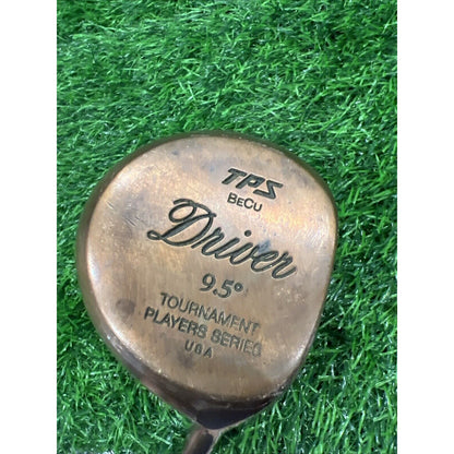 Power Bilt Berrillium Copper BeCu 9.5 Loft Driver Very Rare RH Stiff (d119)