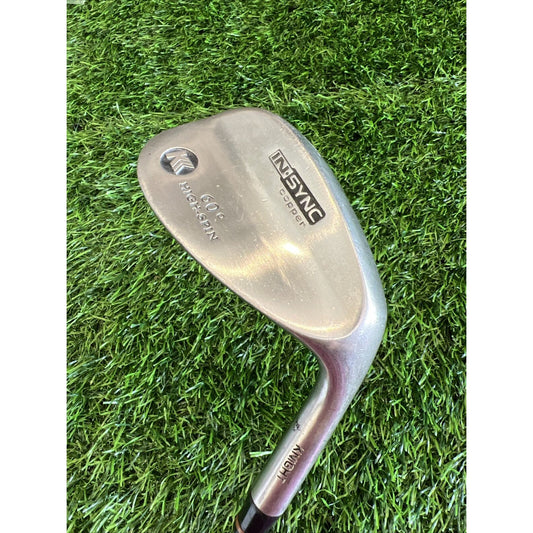 Knight Golf In-Sync Lop S Wedge Copper Insert 60 Degrees RH Steel (w320)