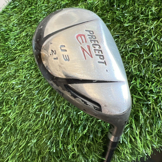 Precept EZ U3 Hybrid 21* w/ Graphite Regular Shaft Needs Grip H178