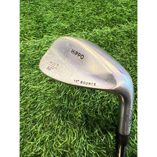 Hippo HWT Golf Lob Wedge 60 degree with Steel Regular Needs A Grip W398
