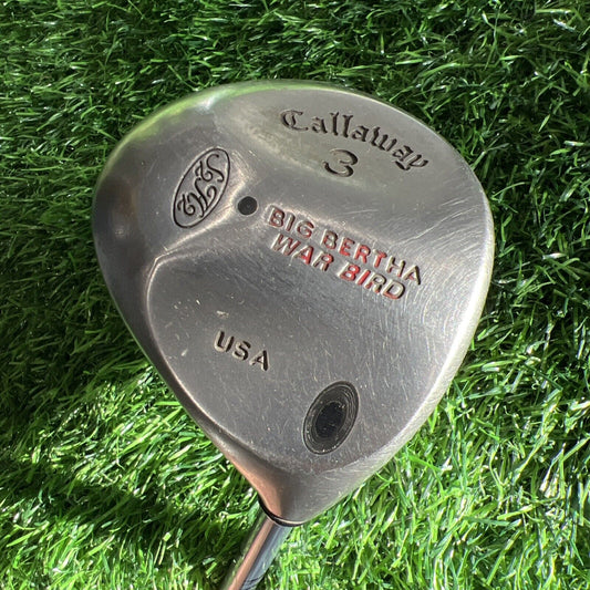 Callaway Big Bertha S2H2 Warbird 3 Wood Reg Flex Graphite Shaft Mens RH FW198