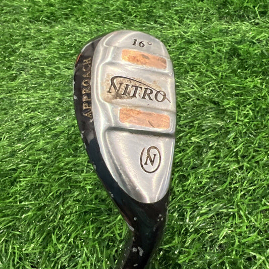 NITRO APPROACH 16 DEGREE HYBRID IRON GRAPHITE SHAFT RIGHT HANDED (h157)