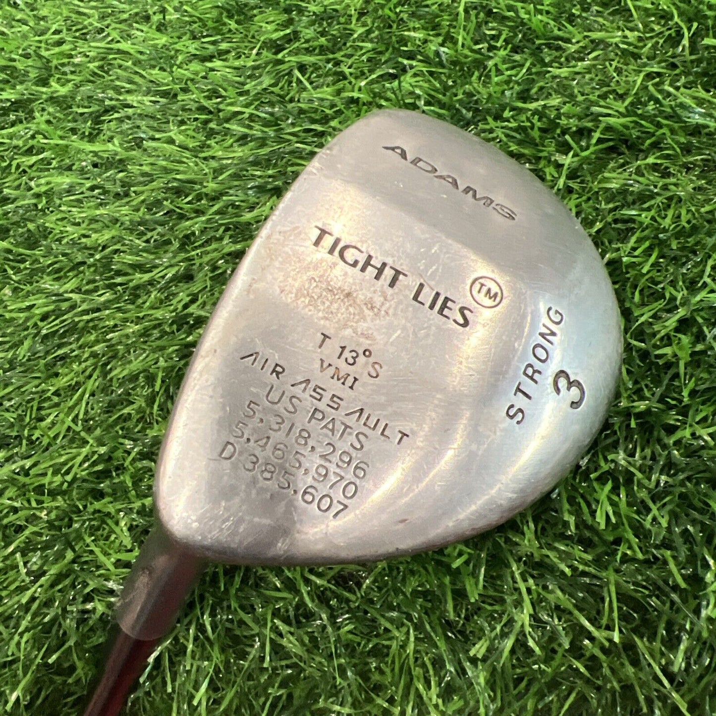Adams Tight Lies Strong 3 Wood 13* Left-Handed LH / Regular Steel NO GRIP Fw168