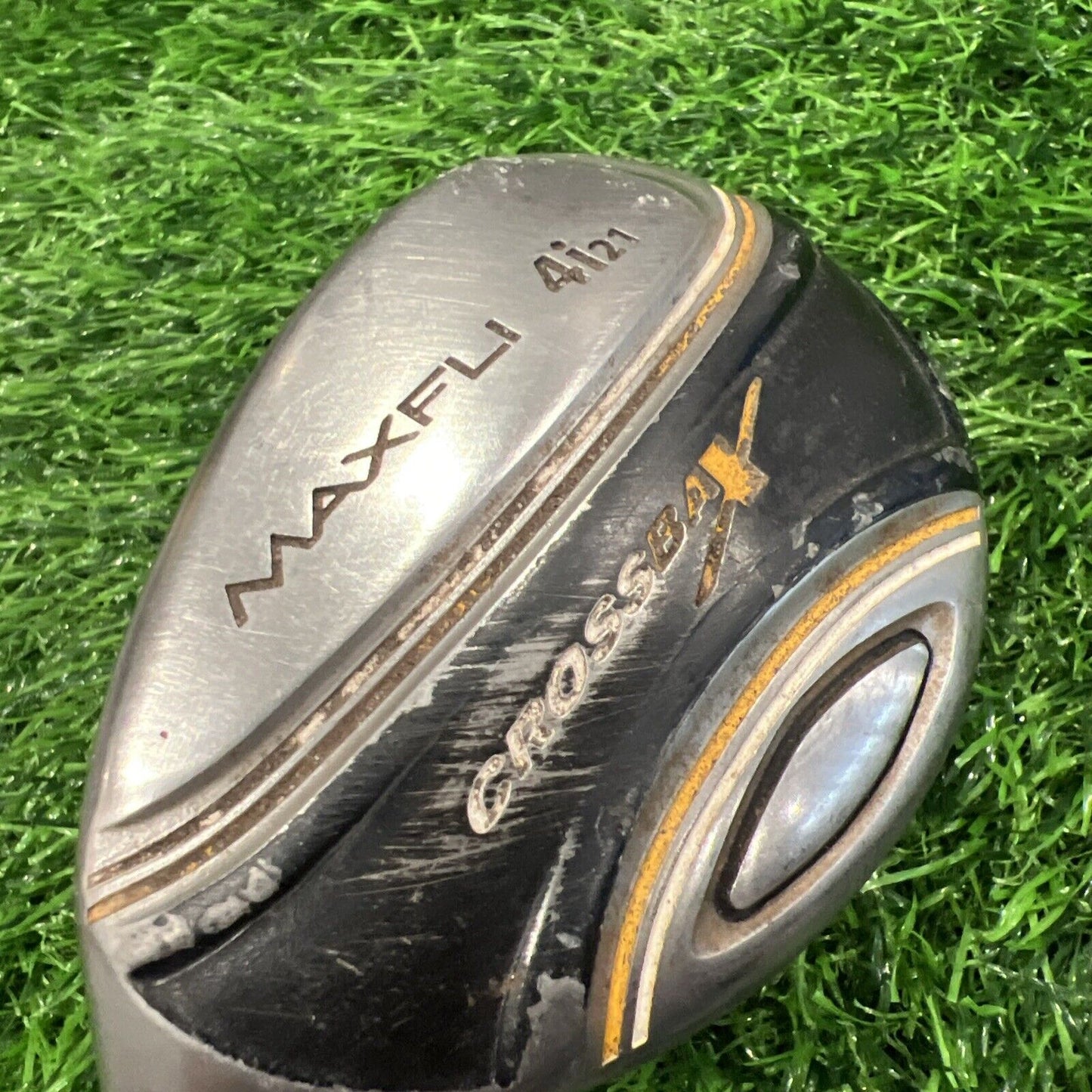 Maxfli Crossbax Left Handed 4 Hybrid 21 Graphite Design Stiff Shaft (H159)