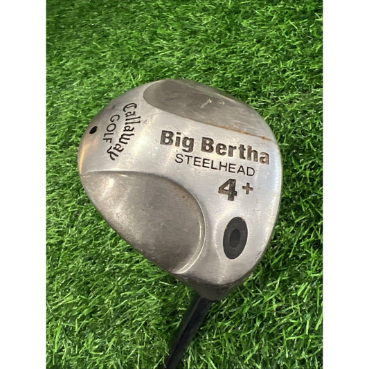 Callaway Big Bertha Steelhead Plus Fairway 4+ wood with Graphite Firm FW166-SS